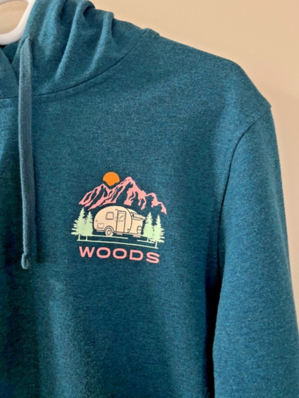 Woods Green Hoodie Women's Size XL LIKE NEW - Picture 7 of 10